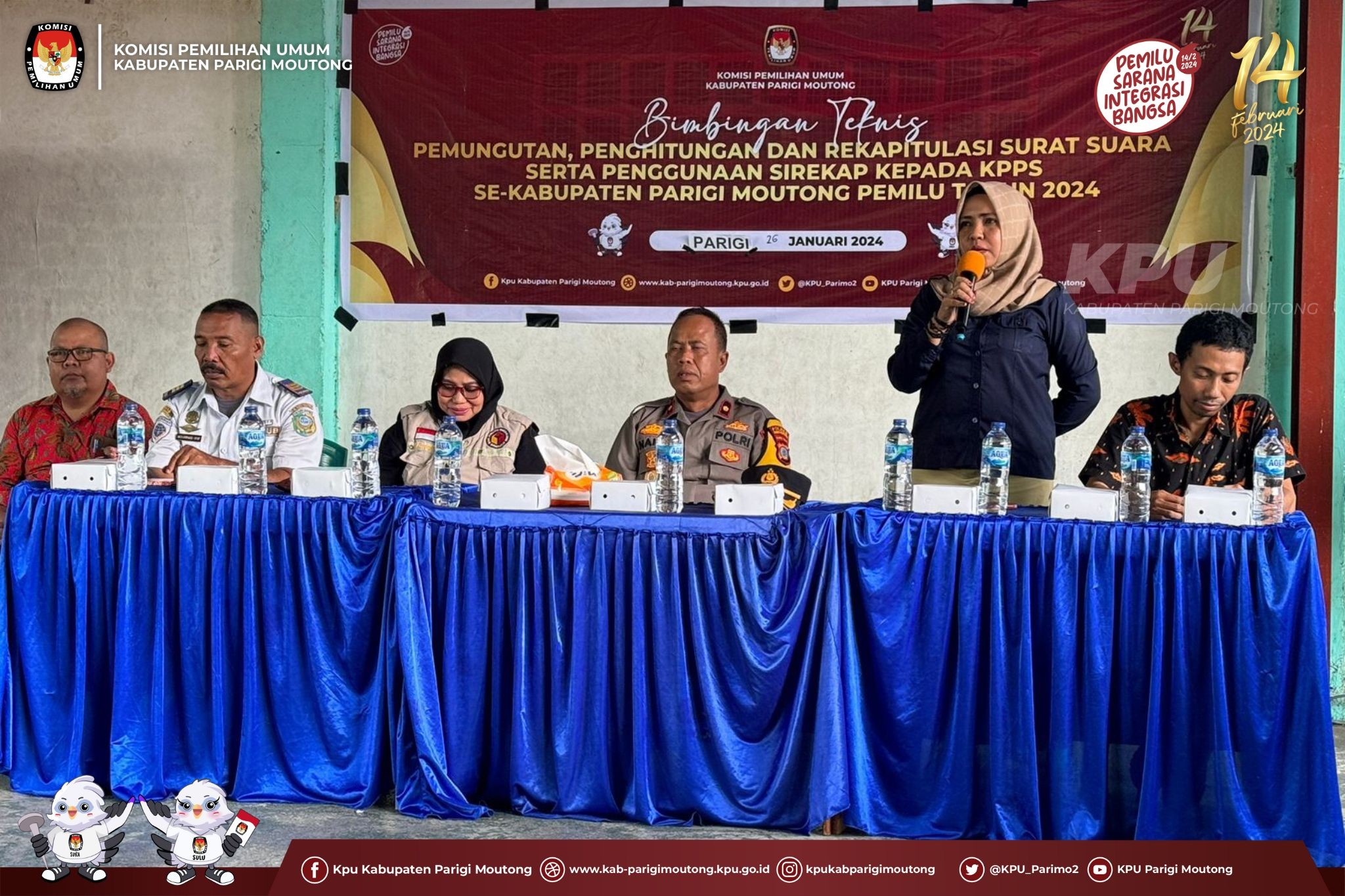 Arahan Ketua Saat Simulasi